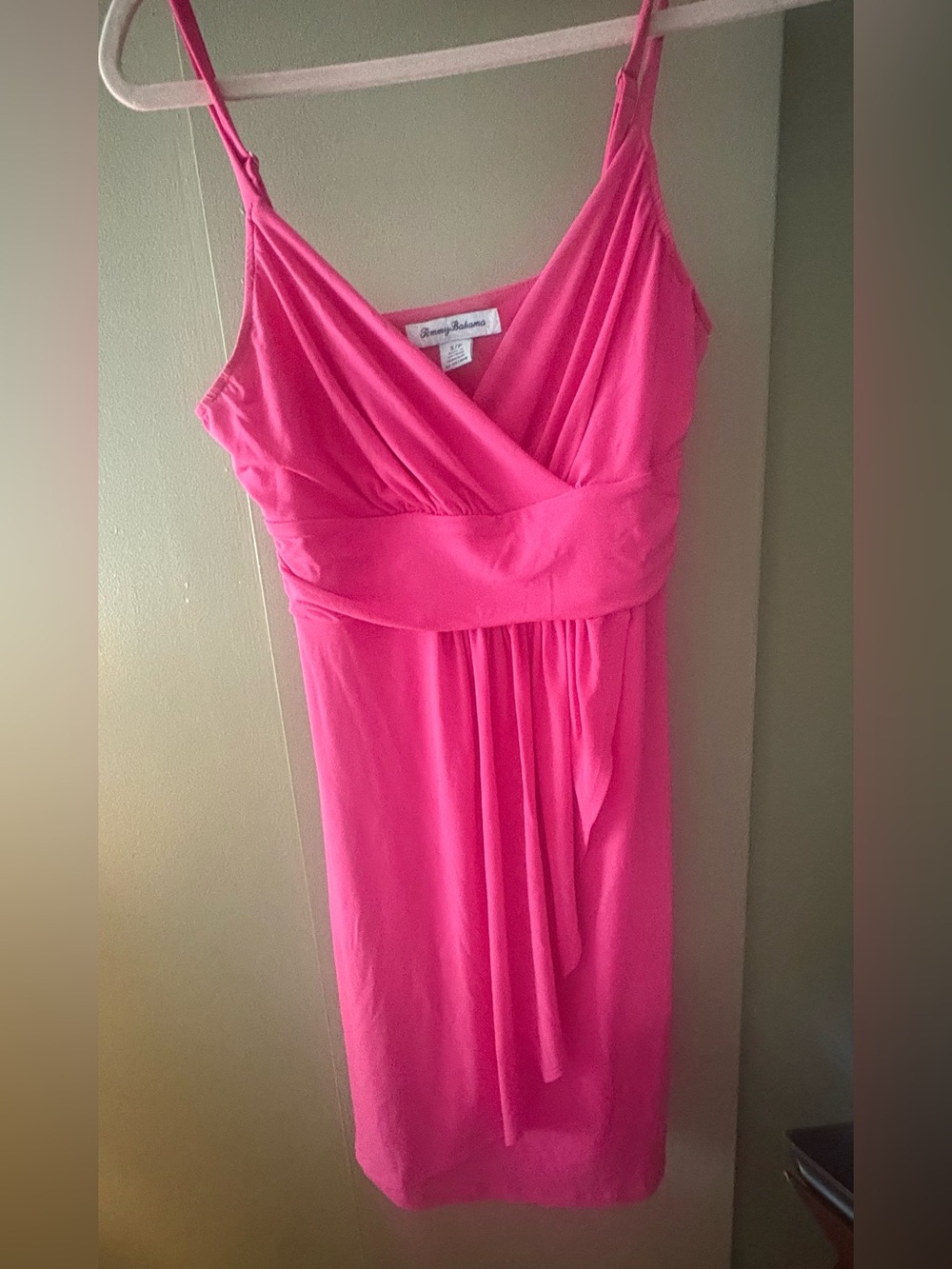 Tommy Bahama Spaghetti Strap Wrap Dress